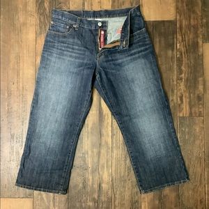 CROPPED LUCKY BRAND JEAN CAPRIS